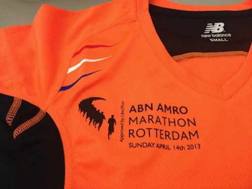 Rotterdam Marathon 2013 - t-shirt