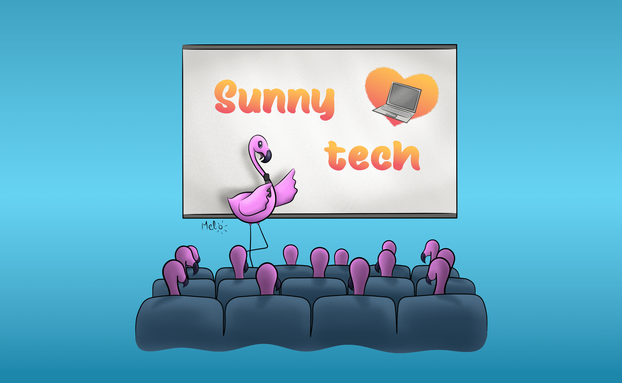 Sunny tech 2022 par Melowski