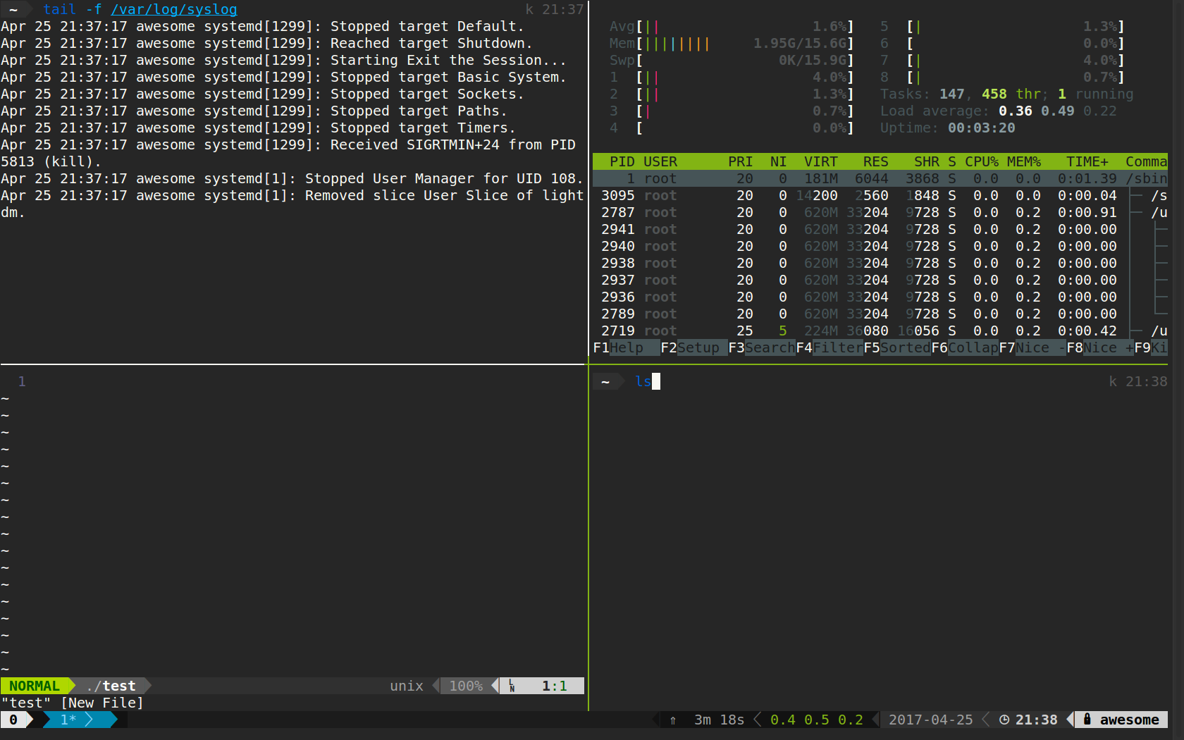 tmux