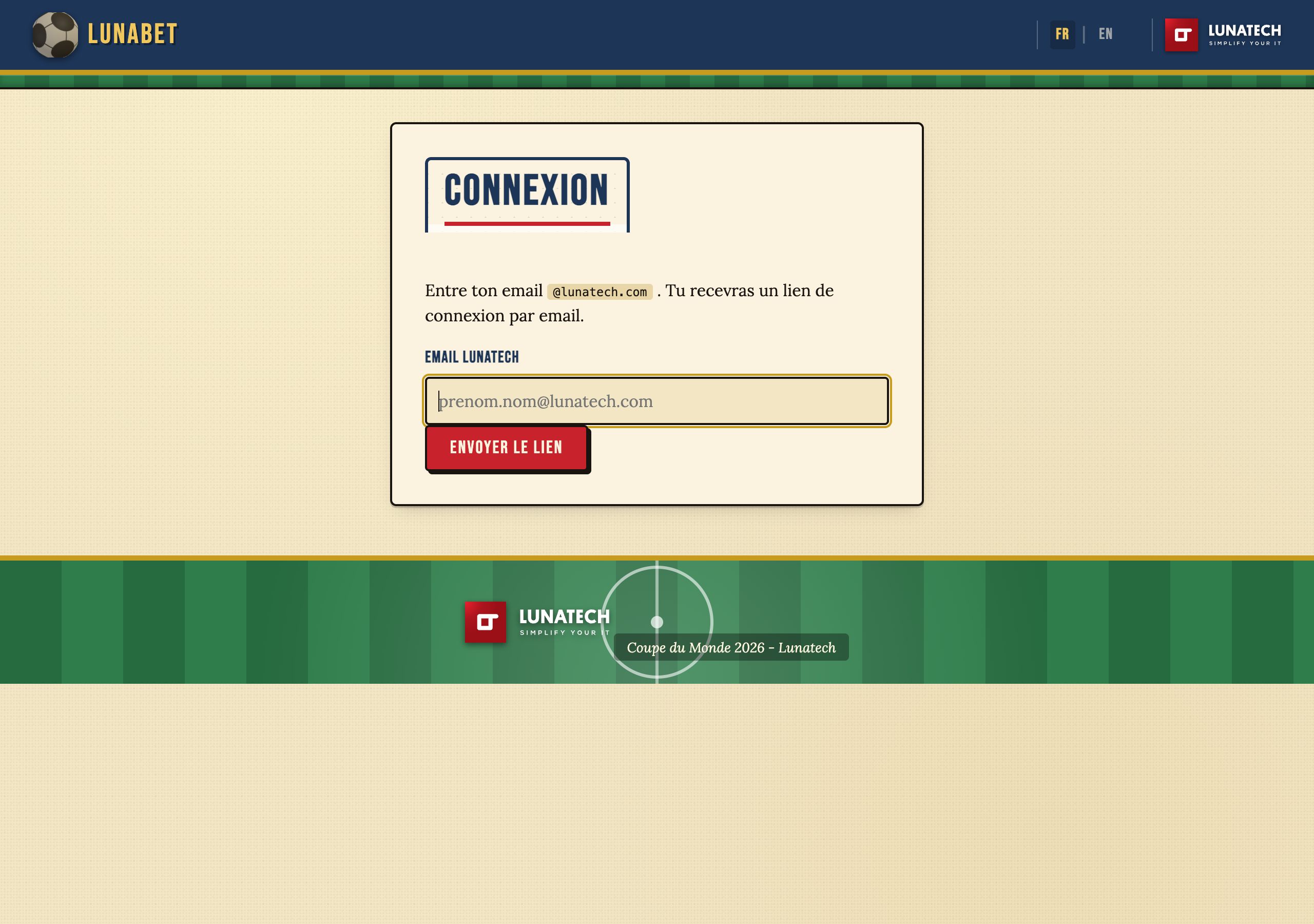 Magic link sign-in