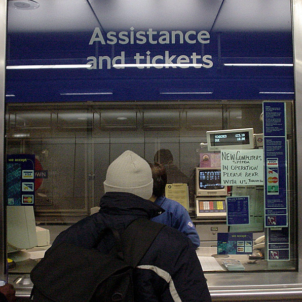 Photo: apology for delay caused by new software