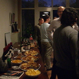 This time we had plenty of food and drink