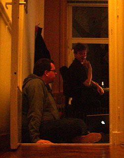 Break-out session in Martin's office'