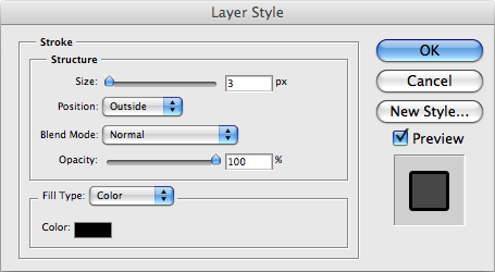 Photoshop Layer Style