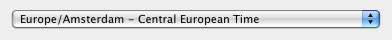 HTML select screenshot