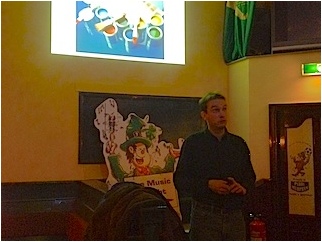 Nicolas presenting