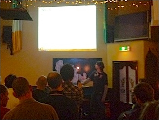 Robert presenting